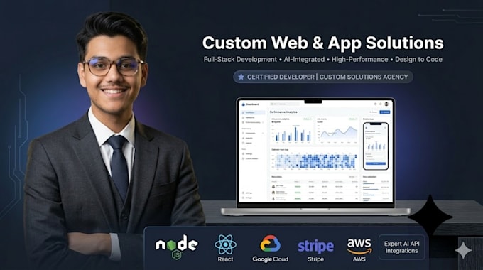 build a modern ai powered website with premium UI UX