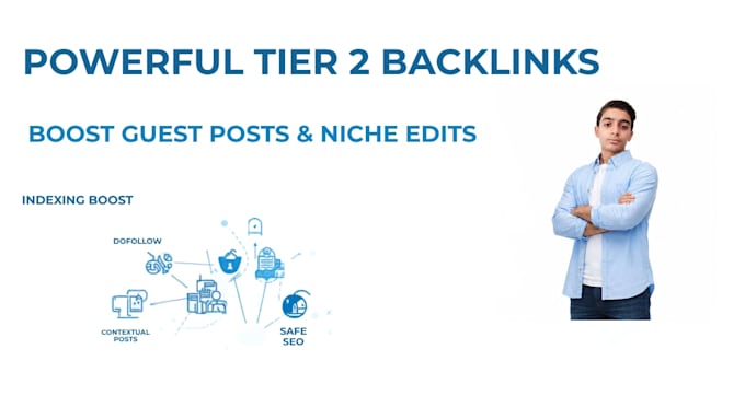 create tier 2 backlinks to boost guest posts and niche edits