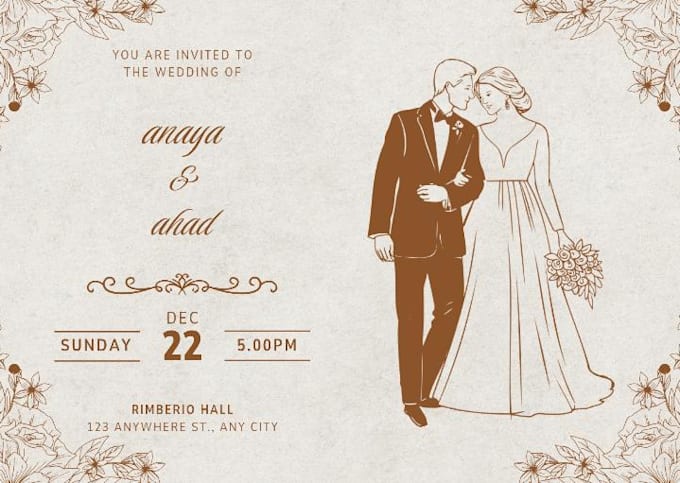 design premium wedding invitations