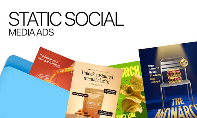 create static ads for social media