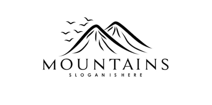 create minimalist line art logo
