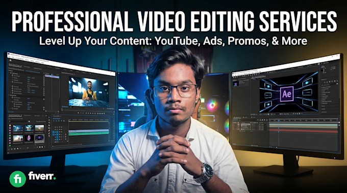 do professional talking head video editing