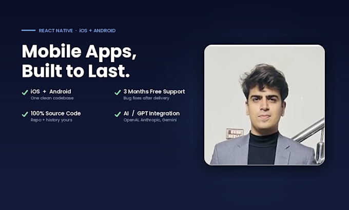 develop your mobile app for ios and android