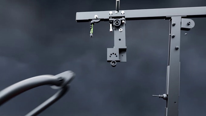 do  3d industrial animation, technical machine, mechanical assembly animation