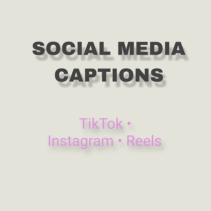 write aesthetic social media captions