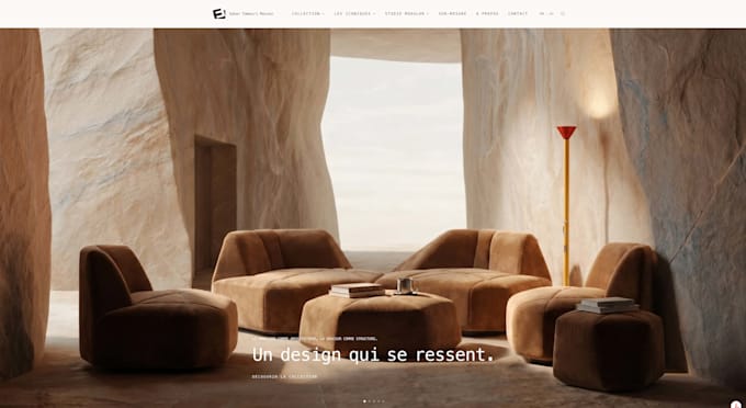 design a luxury brand identity for creative brands