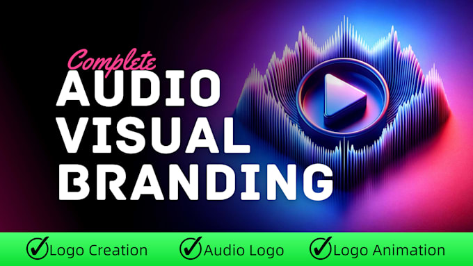 do custom 2d,3d logo animation and motion reveal for your brand