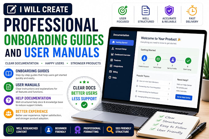 write software documentation and technical manuals