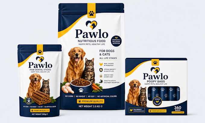 design professional product packaging and labels