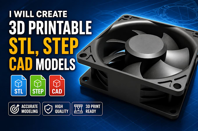 make accurate 3d cad models for 3d printing