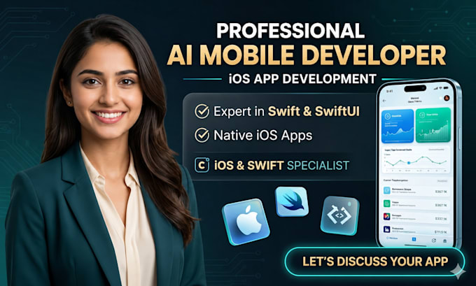 be your expert ios, ai mobile development using swiftui, uikit and xcode