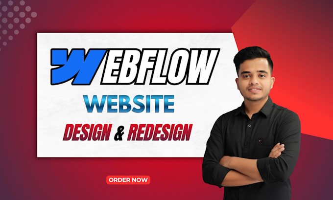 webflow website design or webflow redesign or webflow expert
