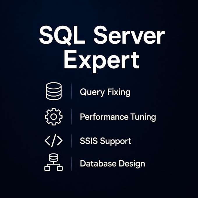 optimize and fix sql server queries for better performance