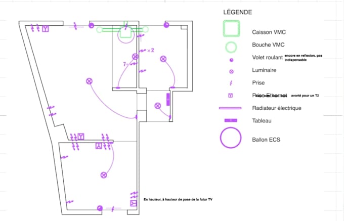 create electrical plans for apartments and houses