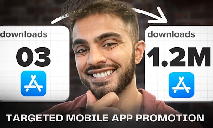 increase IOS app install, mobile app promotion, app marketing, game promotion