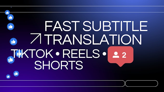 translate tiktok reels and youtube subtitles