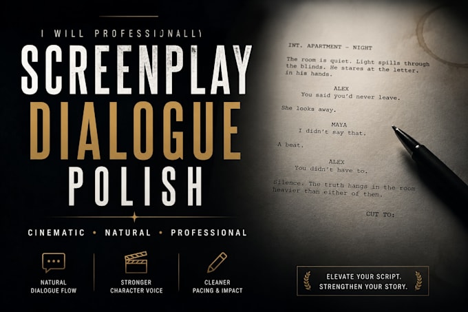 write a compelling logline and synopsis