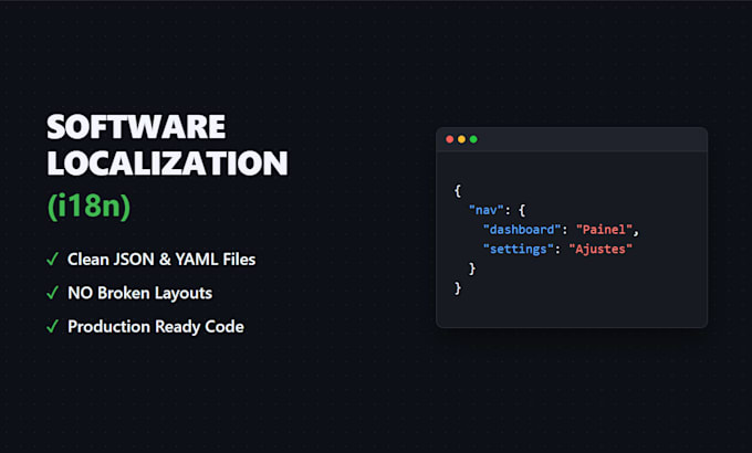 localize your software website app and translate i18n clean files
