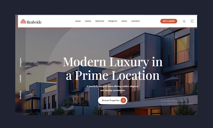 design real estate website idx website wordpress website realtor