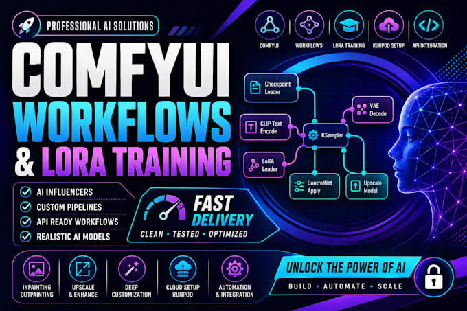 create efficient ai art automation workflow with comfyui
