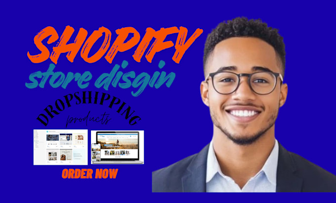 build, design, shopify website, shopify dropshipping