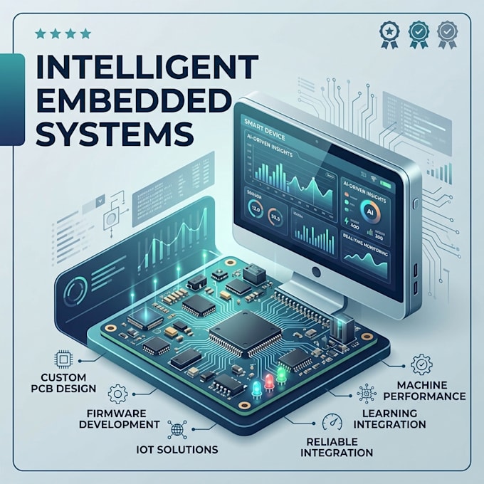 develop intelligent embedded systems for smart electronics and automation