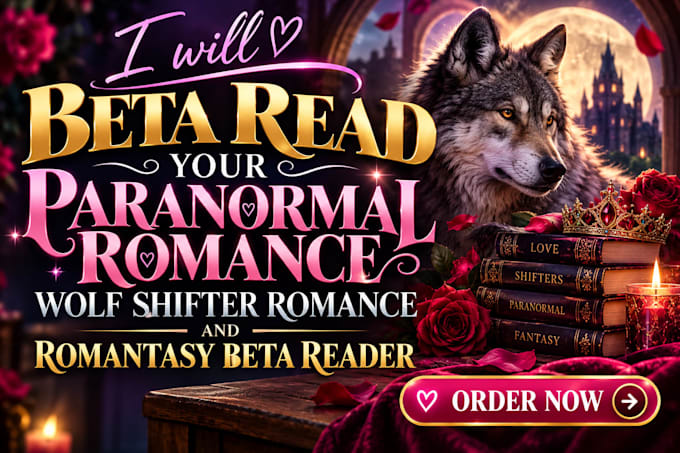 beta read your paranormal romance wolf shifter romance and romantasy beta reader