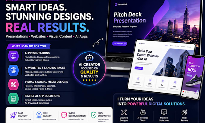 create a stunning ai powered website or landing page using framer ai or base44