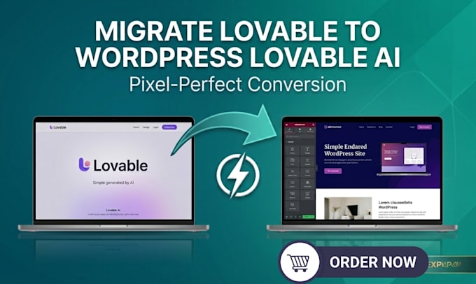 lovable,ai lovable website design migrate lovable to wordpress lovable ai