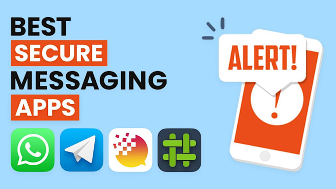develop a secure SMS messaging, secret chat, and alert app