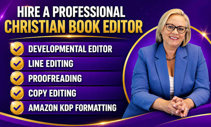 do christian book editing, proofreading, and formatting christian book editor