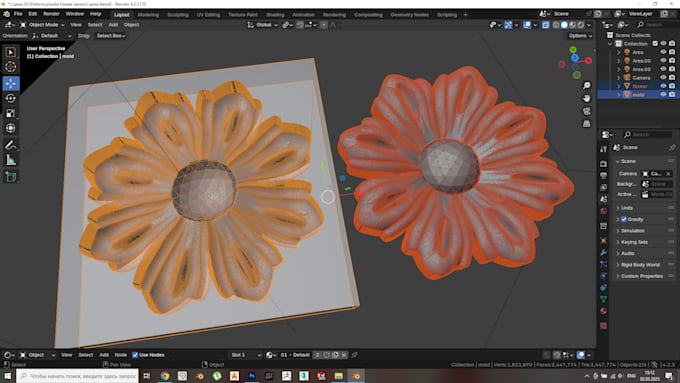 do 3d mold design, injection mold, silicone mold
