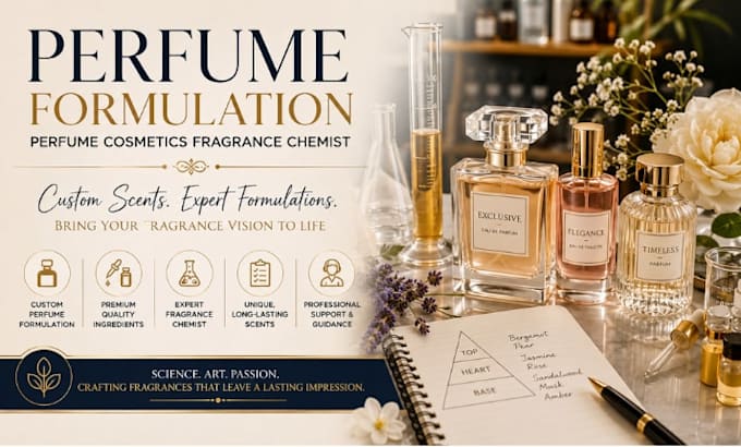 provide perfume formulation perfume cosmetics fragrance chemist