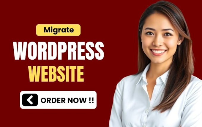 migrate wordpress website, transfer hosting, backup, clone or move your wp site