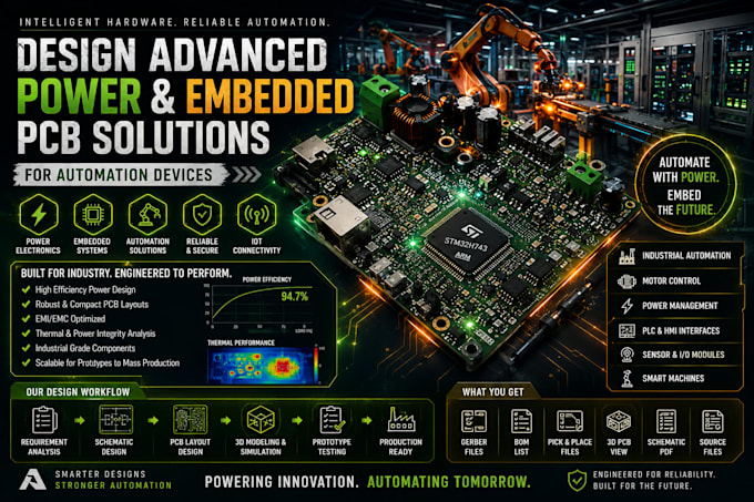 create smart iot pcb systems with embedded firmware development
