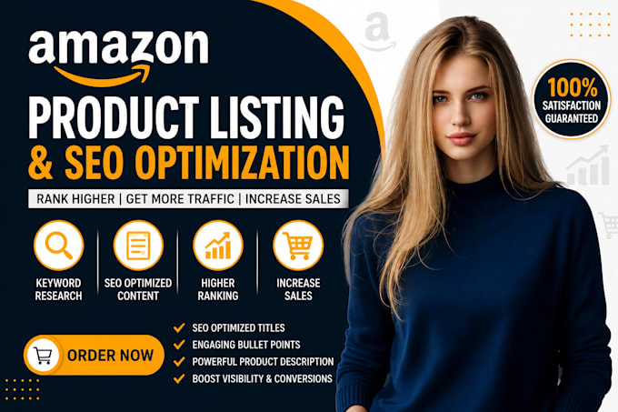 do amazon product listing, SEO optimized amazon product listing