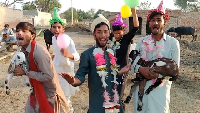 do happy birthday video or africa happy birthday video