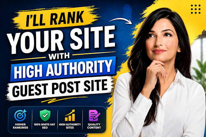 rank your site with high authority guest post sites