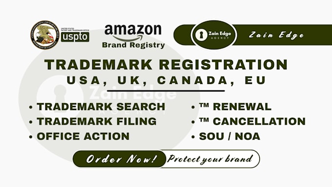 do trademark registration, be your licensed US trademark attorney, uspto