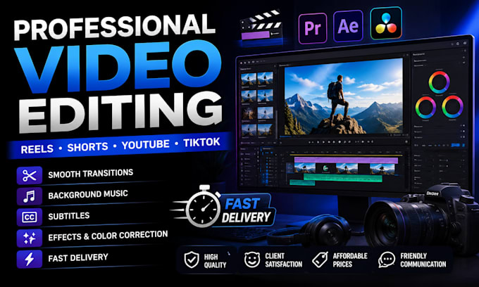 be a professional short from video editor