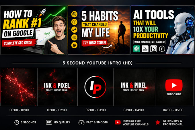 viral youtube thumbnails for gaming and content creators