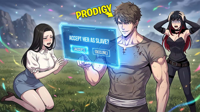 create clickbait manhwa, anime recap thumbnails for you