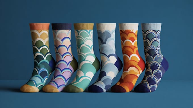 design custom and unique socks design