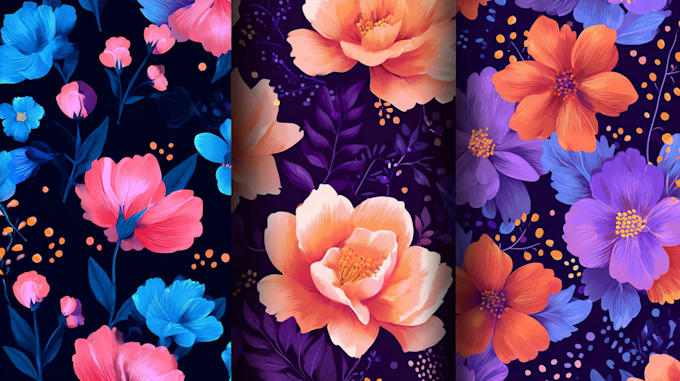 design seamless pattern textile prints pattern design