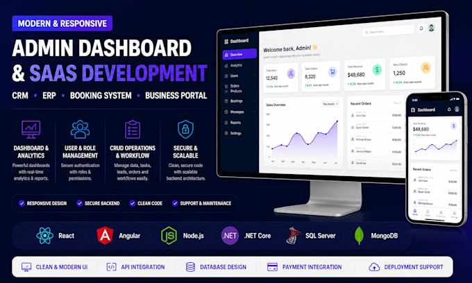 develop a scalable saas web application