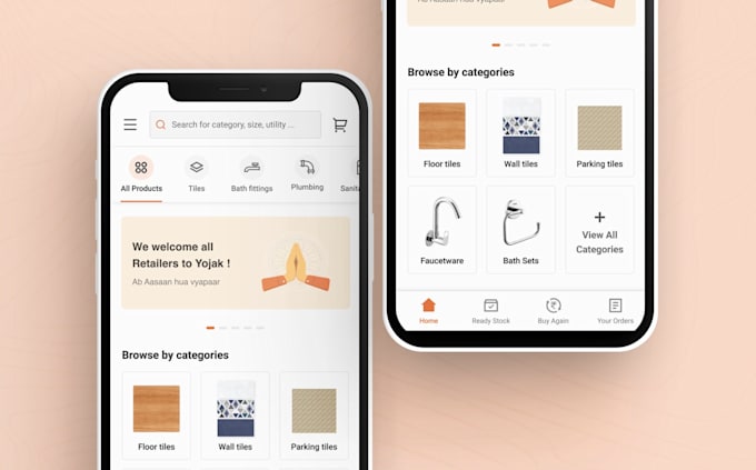design modern modern mobile app or web uiux in figma