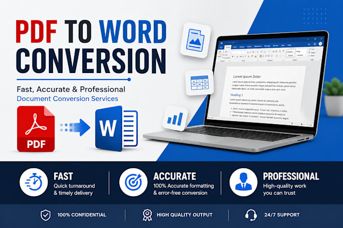 convert to word professionally with accurate formatting