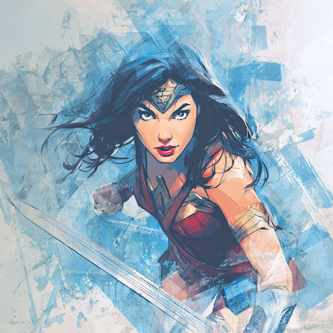 draw comic book illustration with comic book illustrator