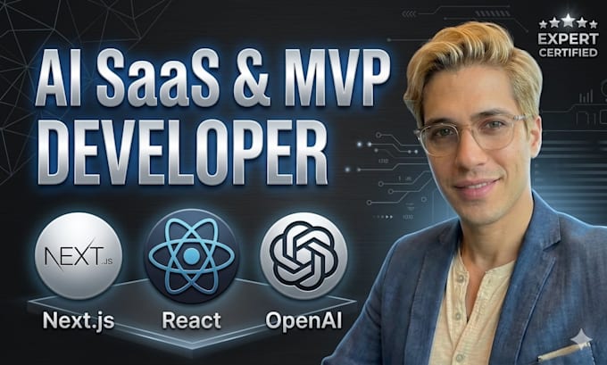 build your ai saas web app using nextjs react and openai
