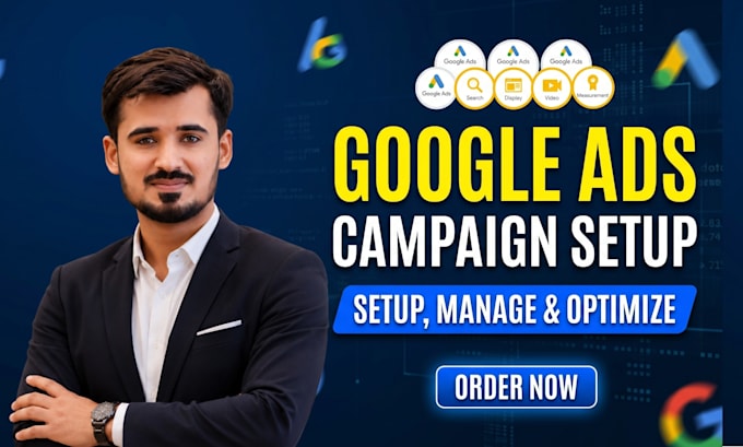 setup and manage google ads adwords PPC campaigns